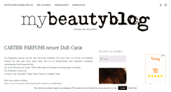 Desktop Screenshot of mybeautyblog.de